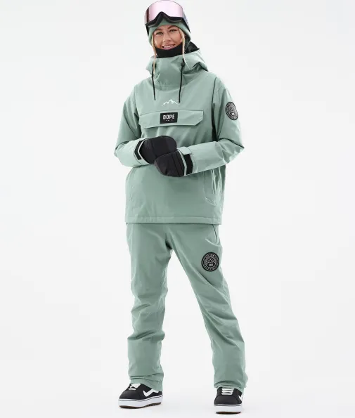 Snowboardhosen<Dope Snow Blizzard W FadedGreen