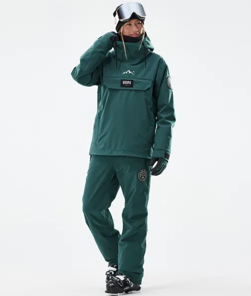 Skihosen<Dope Snow Blizzard W BottleGreen