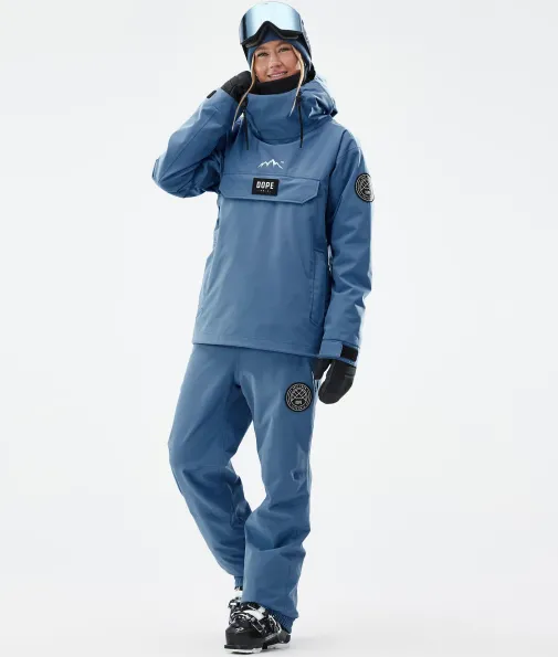 Skihosen<Dope Snow Blizzard W BlueSteel