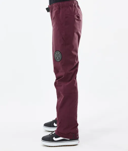 Snowboardhosen<Dope Snow Blizzard W 2022 Burgundy