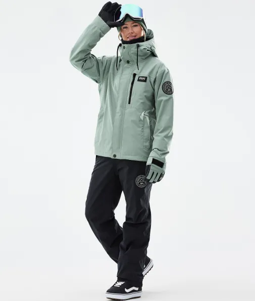 blizzard_w_full_zip_1-1.webp Snowboardjacken<Dope Snow Blizzard W Full Zip FadedGreen