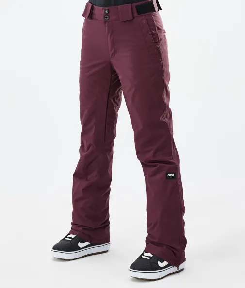 Snowboardhosen<Dope Snow Con W Burgundy