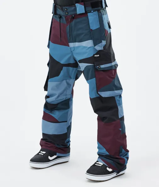 Snowboardhosen<Dope Snow Iconic ShardsBurgundyBlue