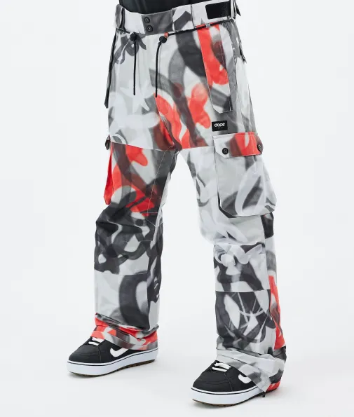 Snowboardhosen<Dope Snow Iconic SprayBlackRed