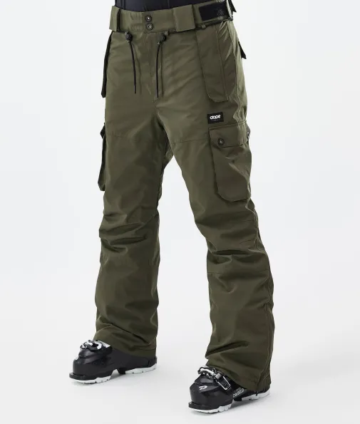 Skihosen<Dope Snow Iconic W OliveGreen