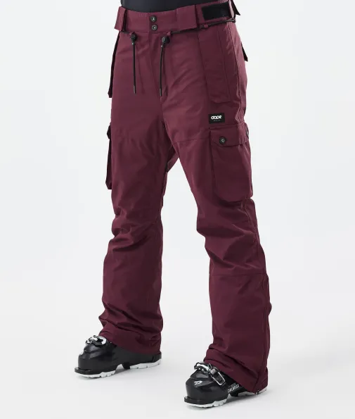 Skihosen<Dope Snow Iconic W DonBurgundy