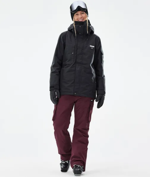 Skihosen<Dope Snow Iconic W DonBurgundy