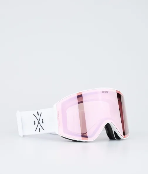 Skibrillen | Skibrillen<Dope Snow Sight White/PinkMirror