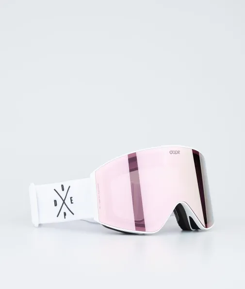 Skibrillen | Skibrillen<Dope Snow Sight White/ChampagneMirror