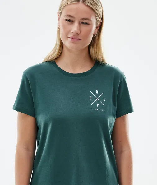 standard_w_2-3.webp T-Shirts<Dope Snow Standard W BottleGreen2X-Up