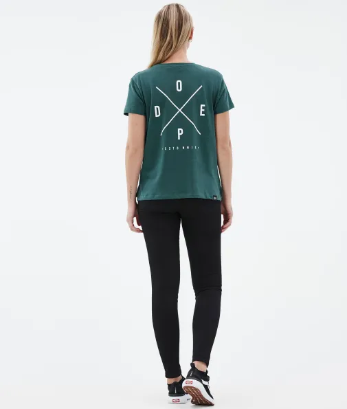 standard_w_3-3.webp T-Shirts<Dope Snow Standard W BottleGreen2X-Up