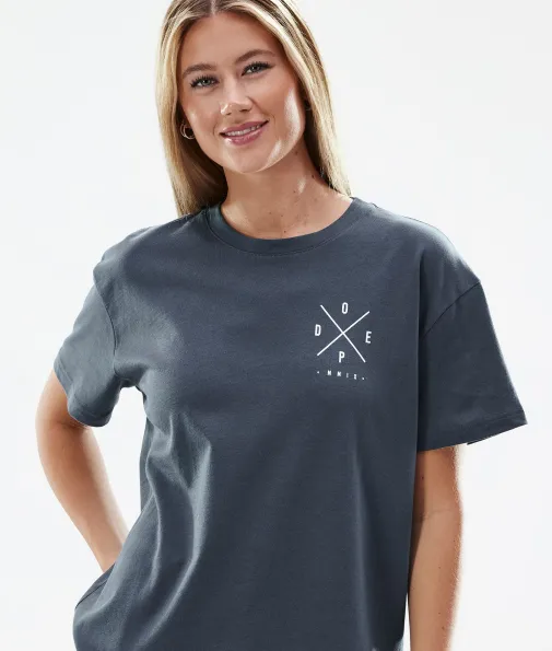 T-Shirts<Dope Snow Standard W 2022 MetalBlue2X-Up