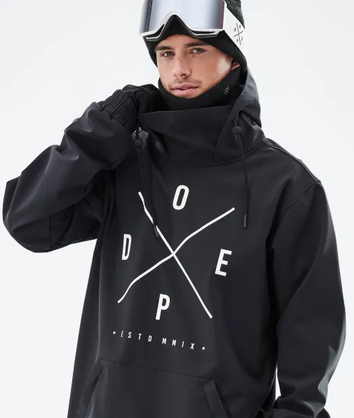 Snowboardjacken<Dope Snow Yeti Black2X-Up