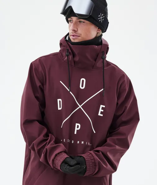 Snowboardjacken<Dope Snow Yeti Burgundy2X-Up