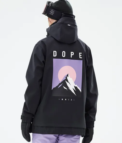 Skijacken<Dope Snow Yeti W BlackAphex