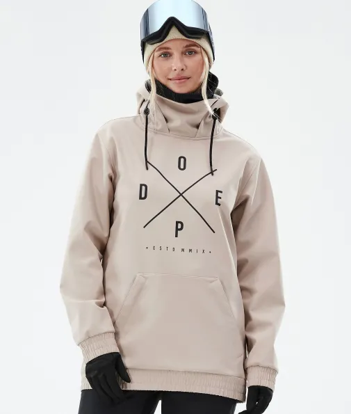 Snowboardjacken<Dope Snow Yeti W Sand2X-Up