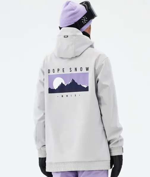 Snowboardjacken<Dope Snow Yeti W LightGreySilhouette