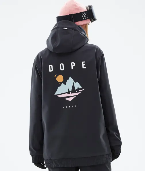 Snowboardjacken<Dope Snow Yeti W 2022 BlackPine