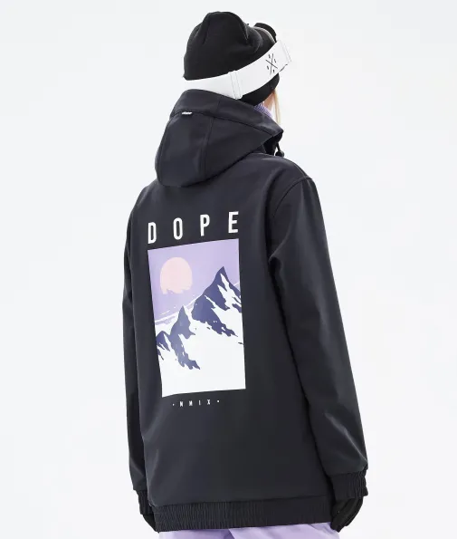 Snowboardjacken<Dope Snow Yeti W 2022 BlackPeak