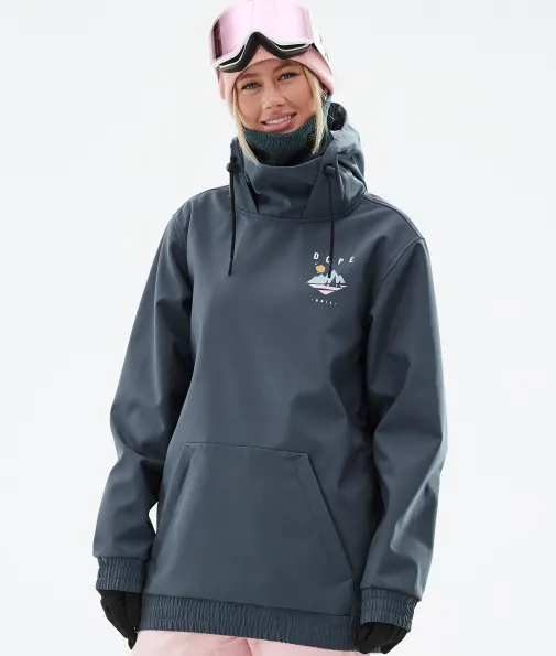 Snowboardjacken<Dope Snow Yeti W 2022 MetalBluePine