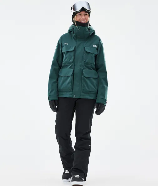 Snowboardjacken<Dope Snow Zenith W BottleGreen